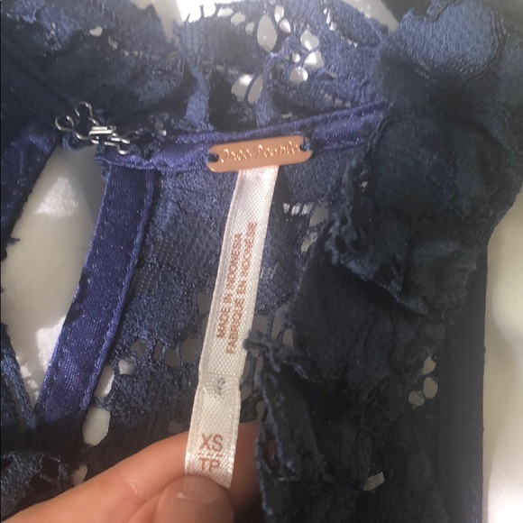 Free People Lace Top Sweet Meadow Dreams - Picture 5 of 6